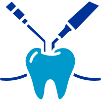 Dental bonding icon
